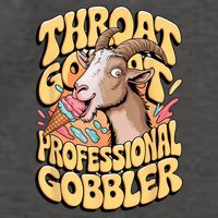 Embarrassing Throat Goat Inappropriate Adult Humor Vector Backpack