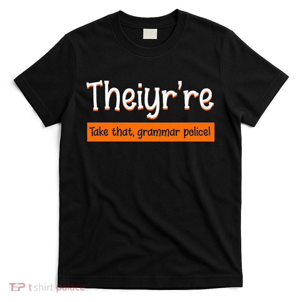 English Teacher Grammar Police Instructor Grammarian T-Shirt