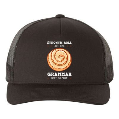 English Teacher Grammarians Grammar Police Professors Yupoong Adult 5-Panel Trucker Hat