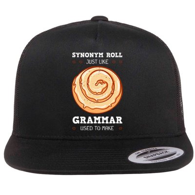 English Teacher Grammarians Grammar Police Professors Flat Bill Trucker Hat