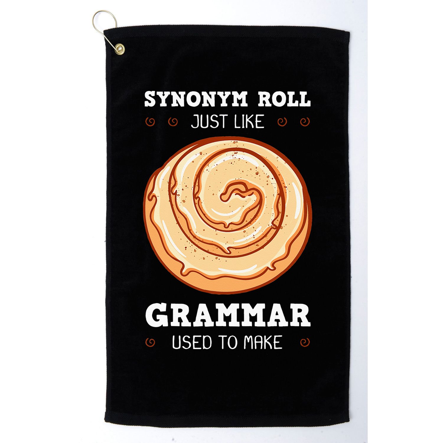 English Teacher Grammarians Grammar Police Professors Golf Towel