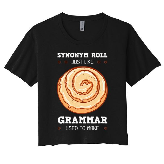 English Teacher Grammarians Grammar Police Professors Crop Top