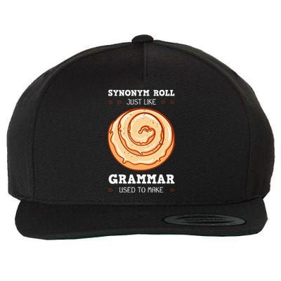 English Teacher Grammarians Grammar Police Professors Wool Snapback Cap