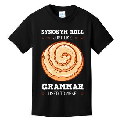 English Teacher Grammarians Grammar Police Professors Kids T-Shirt