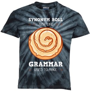 English Teacher Grammarians Grammar Police Professors Kids Tie-Dye T-Shirt