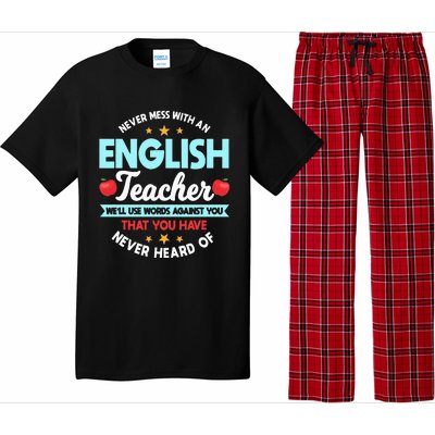 English Teacher Grammarians Professors Grammar Police Pajama Set