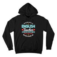 English Teacher Grammarians Professors Grammar Police Tall Hoodie