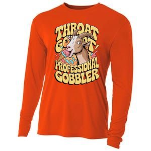 Embarrassing Throat Goat Inappropriate Cooling Performance Long Sleeve Crew