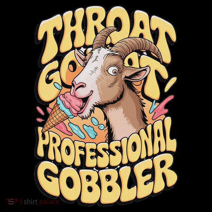 Embarrassing Throat Goat Inappropriate Flexfit Unipanel Trucker Cap