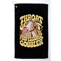 Embarrassing Throat Goat Inappropriate Golf Towel