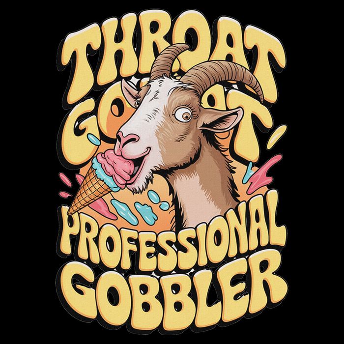 Embarrassing Throat Goat Inappropriate Crop Top