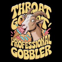 Embarrassing Throat Goat Inappropriate Cropped Pullover Crew