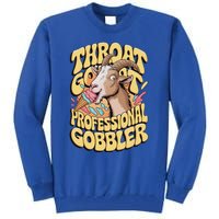 Embarrassing Throat Goat Inappropriate Tall Sweatshirt