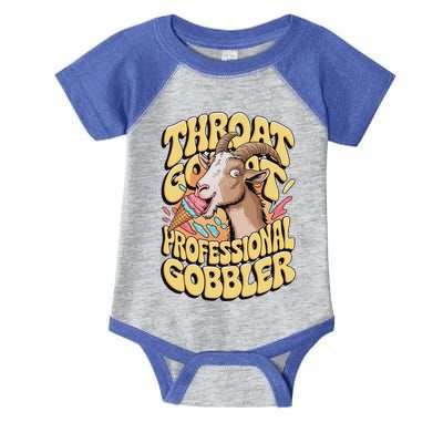 Embarrassing Throat Goat Inappropriate Infant Baby Jersey Bodysuit