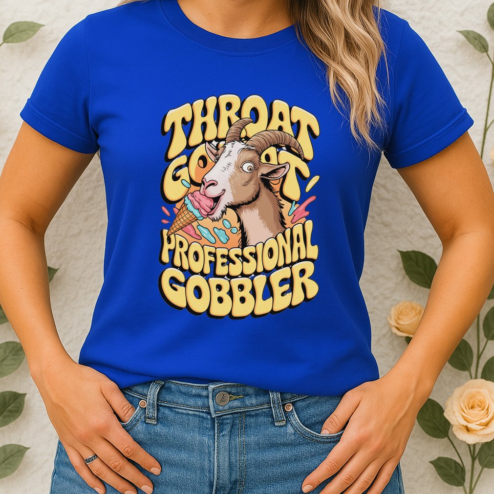Embarrassing Throat Goat Inappropriate Womens T-Shirt