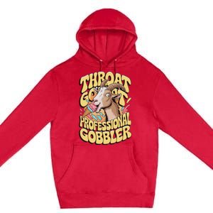 Embarrassing Throat Goat Inappropriate Premium Pullover Hoodie