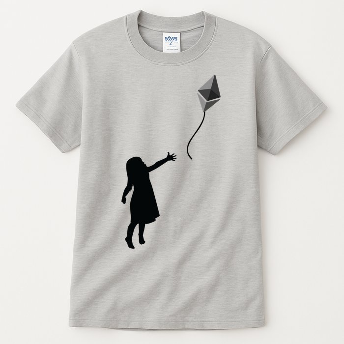 ETH Balloon Ethereum Crypto Tall T-Shirt