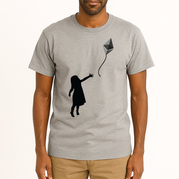 ETH Balloon Ethereum Crypto Tall T-Shirt