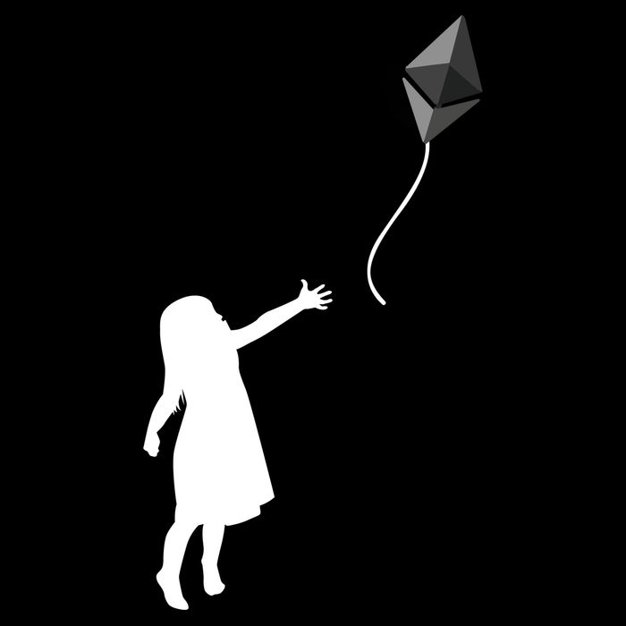 ETH Balloon Ethereum Crypto Apron