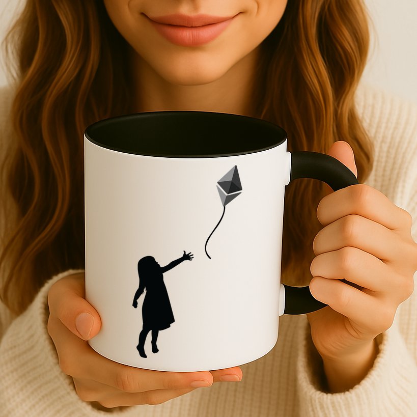 ETH Balloon Ethereum Crypto Mug