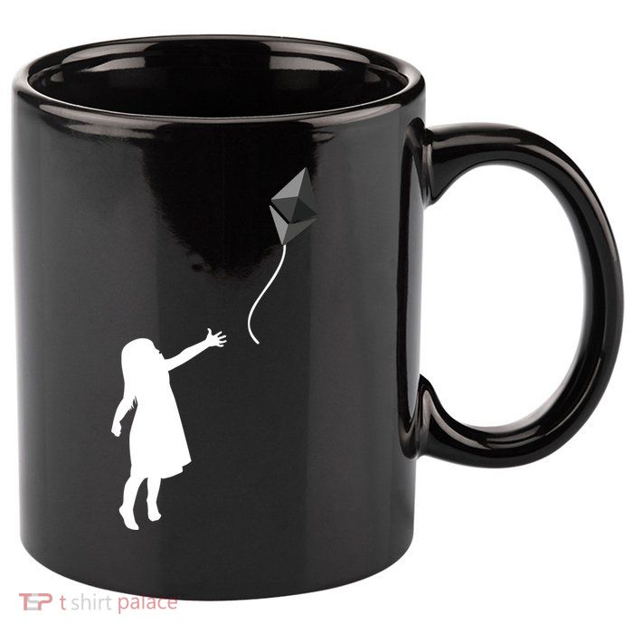 ETH Balloon Ethereum Crypto 11oz C Handle Ceramic Mug