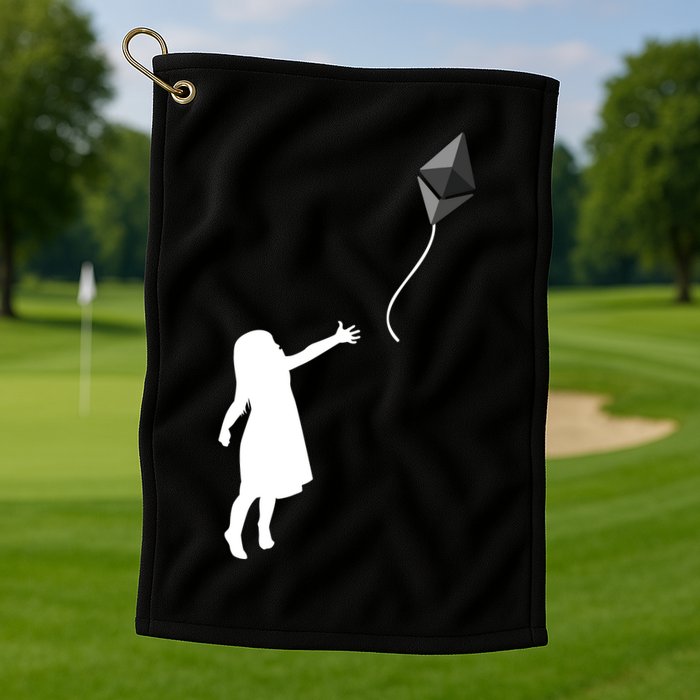 ETH Balloon Ethereum Crypto Golf Towel