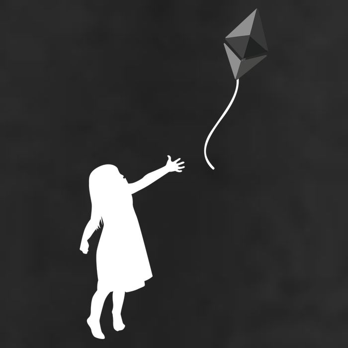ETH Balloon Ethereum Crypto Golf Towel