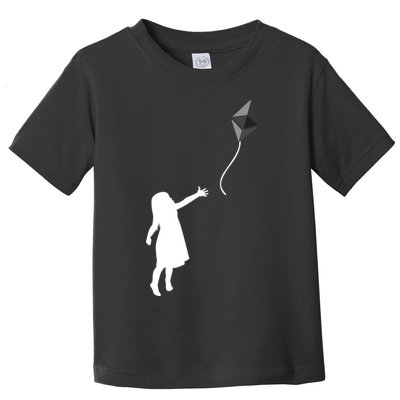ETH Balloon Ethereum Crypto Toddler T-Shirt