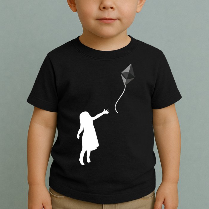 ETH Balloon Ethereum Crypto Toddler T-Shirt