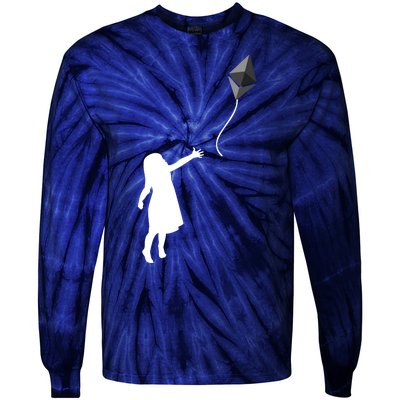 ETH Balloon Ethereum Crypto Tie-Dye Long Sleeve Shirt