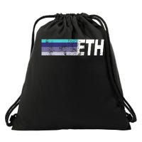 ETH Ethereum Drawstring Bag