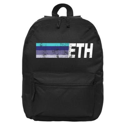 ETH Ethereum 16 in Basic Backpack