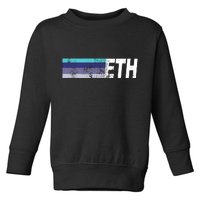 ETH Ethereum Toddler Sweatshirt