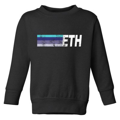 ETH Ethereum Toddler Sweatshirt