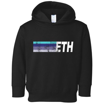 ETH Ethereum Toddler Hoodie