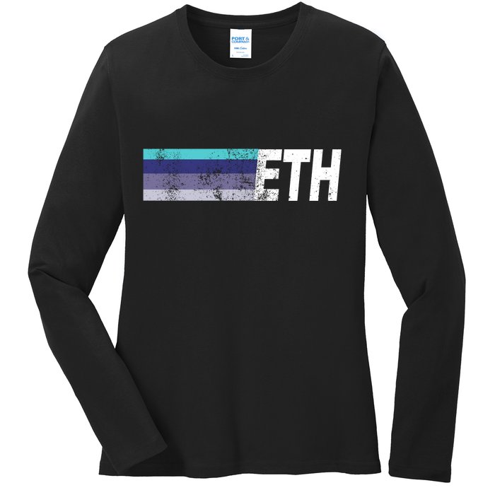 ETH Ethereum Ladies Long Sleeve Shirt