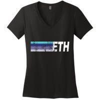 ETH Ethereum Women's V-Neck T-Shirt