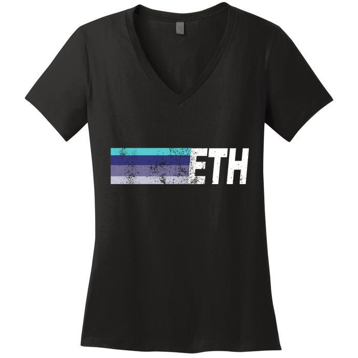 ETH Ethereum Women's V-Neck T-Shirt