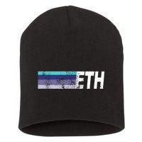 ETH Ethereum Short Acrylic Beanie