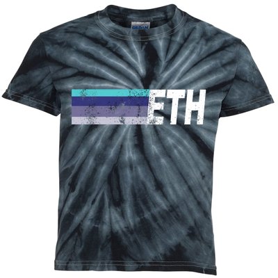 ETH Ethereum Kids Tie-Dye T-Shirt