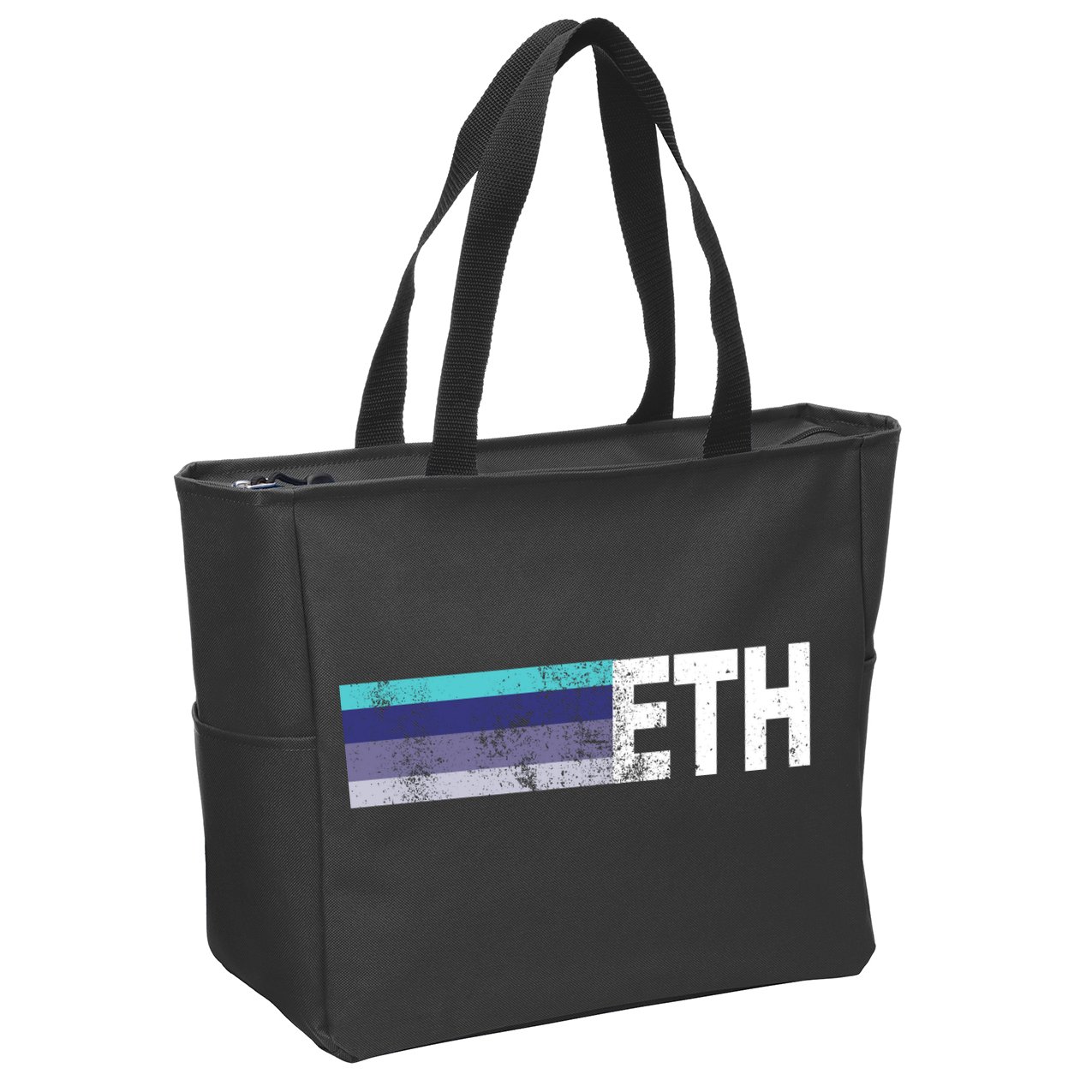 ETH Ethereum Zip Tote Bag