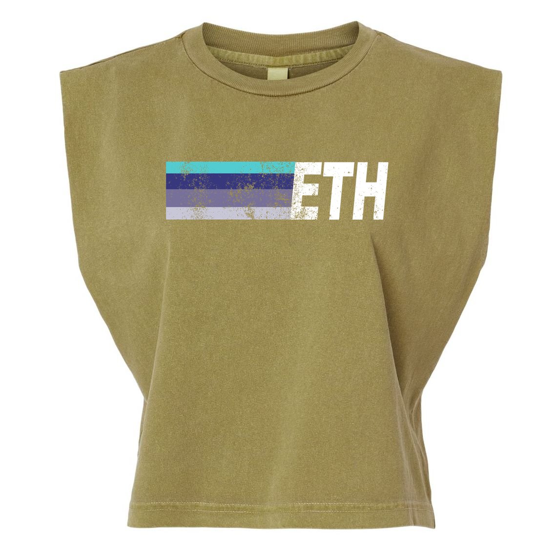 ETH Ethereum Garment-Dyed Women's Muscle Tee