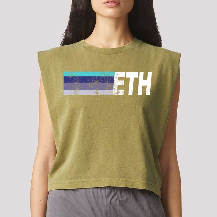 ETH Ethereum Garment-Dyed Women's Muscle Tee