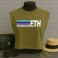ETH Ethereum Garment-Dyed Women's Muscle Tee