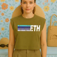 ETH Ethereum Garment-Dyed Women's Muscle Tee