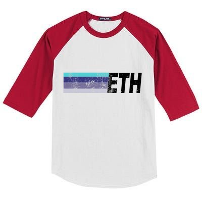 ETH Ethereum Kids Colorblock Raglan Jersey