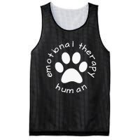 Emotional Therapy Human Gift For Dog Doggie Lovers Mesh Reversible Basketball Jersey Tank