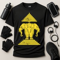 Erawan Three Headed Elephant Kingdom Of Laos Performance Shirt