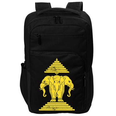 Erawan Three Headed Elephant Kingdom Of Laos Impact Tech Backpack