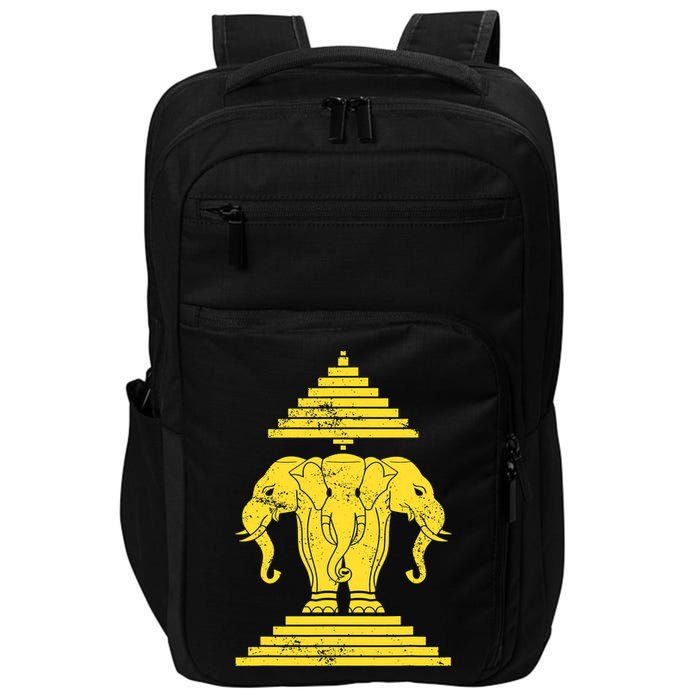 Erawan Three Headed Elephant Kingdom Of Laos Impact Tech Backpack